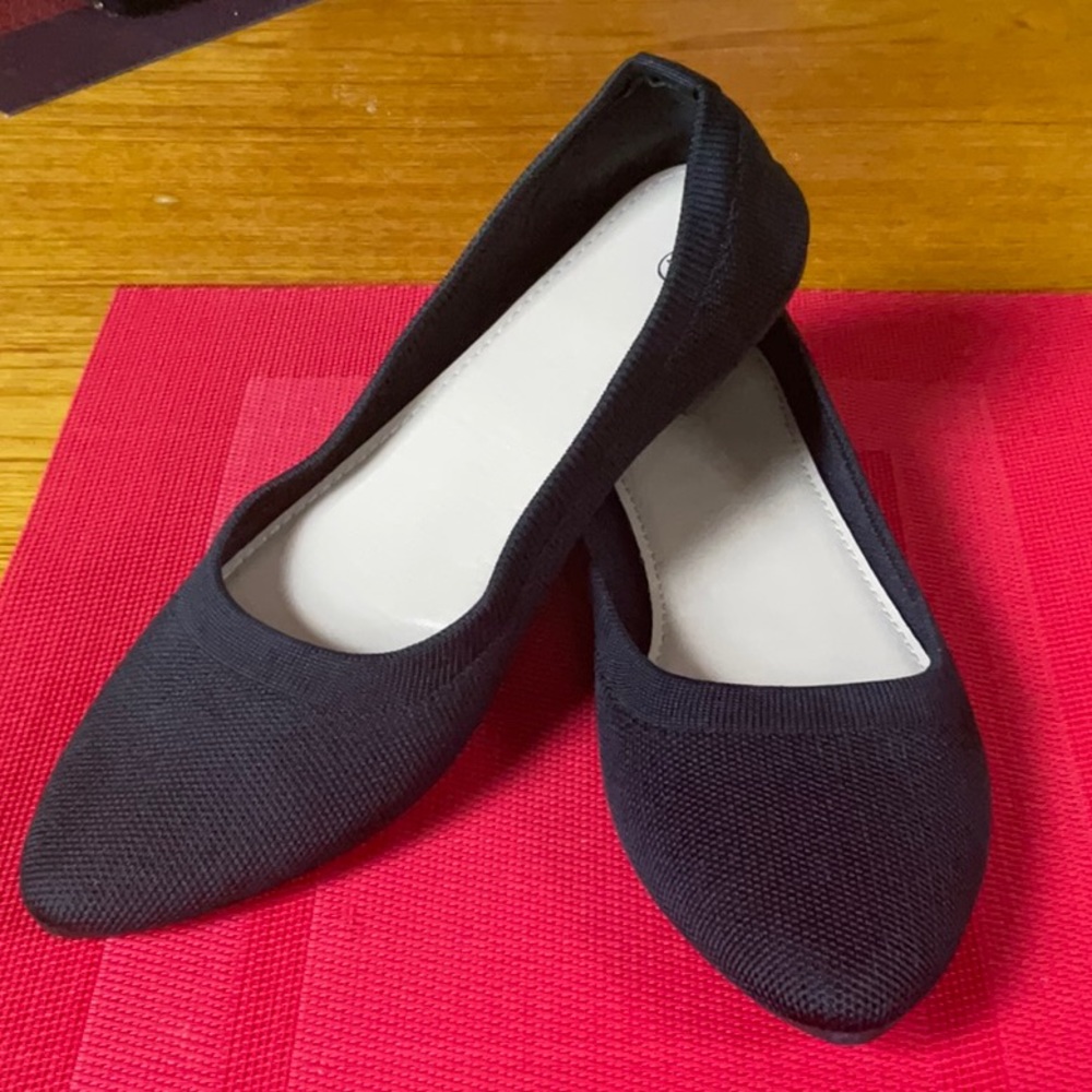 AOMAIS Women's Breathable Mesh Flats Shoes – size 9